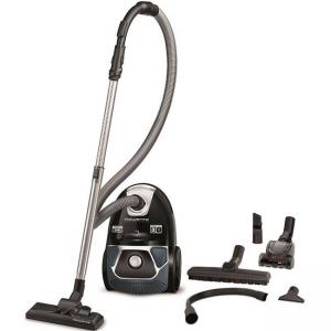 Прахосмукачка с торба rowenta compact power, телескопична тръба, 750w, ro3995ea