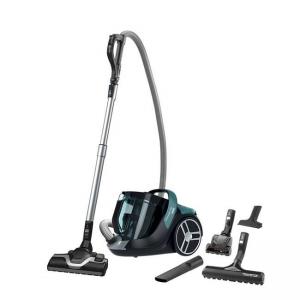 Прахосмукачка rowenta, 550w, без торба, 2.5л капацитет, черно/зелен, ro7262ea