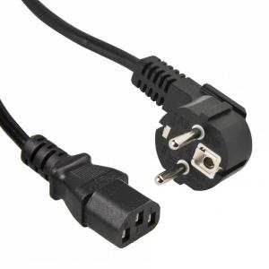 Захранващ кабел за компютър, high quality, 1.5м, 220v, черен, power_cable