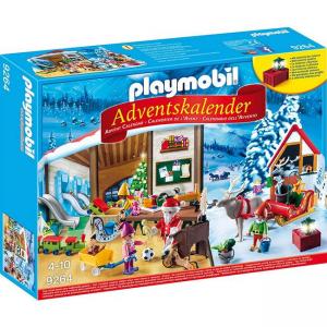 Комплект плеймобил 9264 - коледен календар работилницата на дядо коледа, playmobil 9264 - adventskalender wichtelwerkstatt