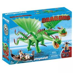 Комплект плеймобил 9458 - playmobil - ръфнът и тъфнът с барф и белч, 2900396