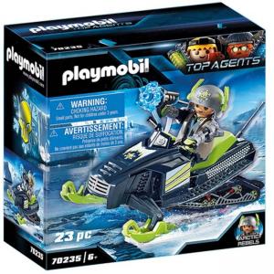 Комплект playmobil 70235 - арктически бунтовник със снегомобил, 2970235