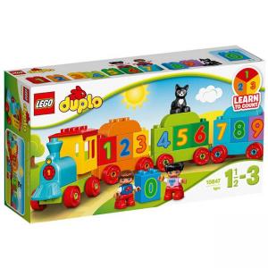 Конструктор лего дупло - влакът на числата - lego duplo, 10847