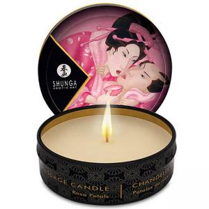 Масажна свещ с аромат на рози, massage candle, 2313