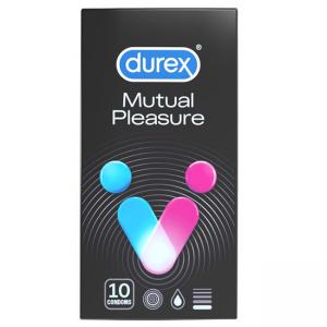 Презервативи durex mutual pleasure, 10 броя