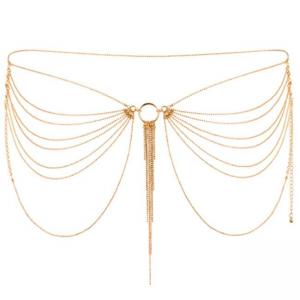 Метално бижу за кръс chain waist, златист, 1872