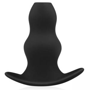Анален разширител buttr foxhole hollow plug, черен, 63026