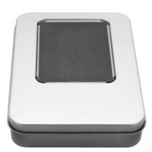 Mediarange кутия за съхранение на usb флаш памет, метал, сив, box903