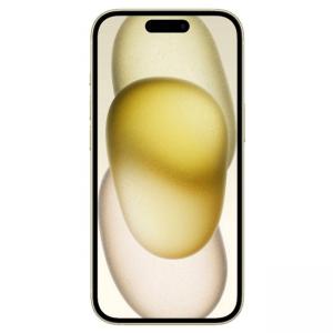 Смартфон apple iphone 15, 6gb, 256gb, жълт, mtp83rx/a