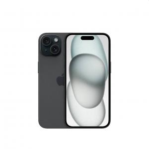Мобилен телефон apple iphone 15 256gb black
