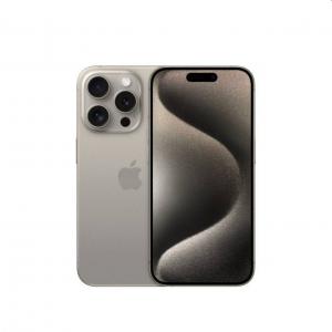 Мобилен телефон apple iphone 15 pro 128gb natural titanium