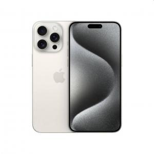 Мобилен телефон apple iphone 15 pro max 256gb white titanium