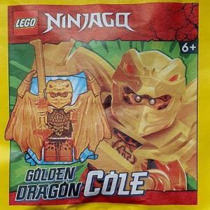 Конструктор lego ninjago, golden dragon cole, лимитирана серия, 892304