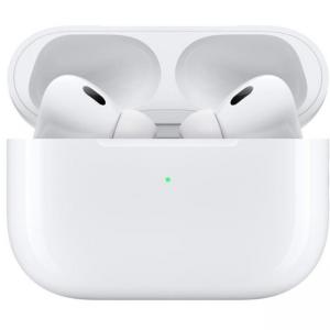Блутут слушалки apple airpods pro 2nd gen 2023, usb-c, бял, apple-mtjv3zm-a