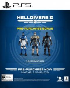 Helldivers 2 pre-order bonus (dlc) (ps5) psn key europe