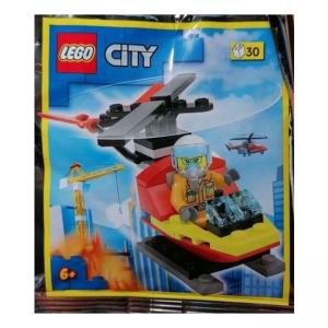 Конструктор lego city, пожарен хеликоптер, 952301
