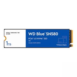 Твърд диск wd blue sn580 nvme ssd 1tb m.2 pcie gen4, wds100t3b0e