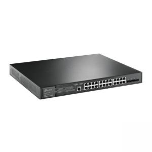 Суич tp-link jetstream, 24× 1000 mbps, 4× 10g sfp+, rj45, micro-us, rack mountable, tl-sg3428xmp-v3.0