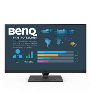 Монитор benq bl3290qt, 32 инча ips, 5ms, qhd 2560x1440, 75hz, lbl, 1000:1, 20m:1 dcr, 8 bit, 350cd/m2, hdmi, dp, usb-c 60w, daisy chain, 3xusb 3.2, 2w