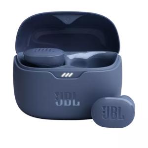 Безжични слушалки jbl tune buds - pure bass, true wireless, син