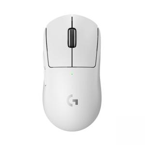 Мишка logitech g pro x superlight 2, gaming, 32000 dpi, wireless, usb type-c, бяла, 910-006638