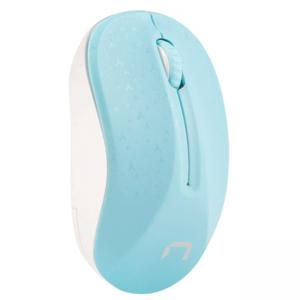 Мишка natec toucan, wireless, 1600 dpi, optical, син/бял, nmy-1651