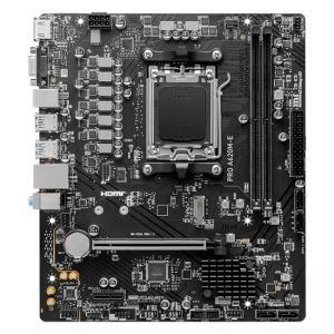 Дънна платка msi pro a620m-e, matx, am5, ddr5, 1x m.2 slot, 1x hdmi, 1x vga, pro_a620m-e