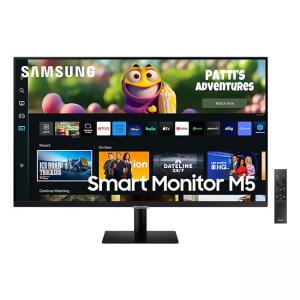 Монитор samsung 32cm500, 32 инча, smart va 1920x1080, 4ms, 60hz, hdmi, usb, speakers, черен, ls32cm500euxdu