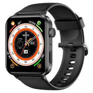 Смарт часовник blackview r30 pro fitness smartwatch, 1.83 инча hd, черен, bvr30pro-b