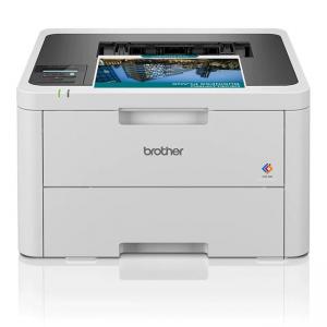 Цветен лазерен led принтер brother hl-l3220cw, colour led printer, бял, hll3220cwyj1