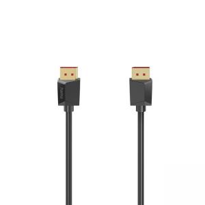 Кабел hama displayport, dp 2.1, ultra-hd 8k, 2.00 m, черен, hama-200795