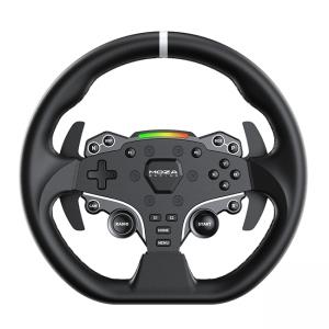 Волан moza r5 bundle r5 base, es wheel, sr-p lite double, r5 table clamp за pc, черен, moza-bun-r5