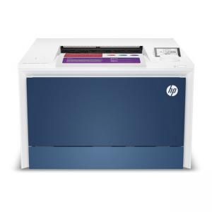 Лазерен принтер hp color laserjet pro 4202dn, бял/син, 4ra87f