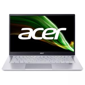 Лаптоп acer swift 3, sf314-43-r0w7, 14 инча, ips 1920x1080, amd ryzen 7 5700u (1.8ghz up to 4.3ghz, 12mb), сребрист,  nx.ab1ex.01l