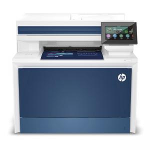 Лазерно многофункционално устройство, hp color laserjet pro mfp 4302fdn, бял/син, 4ra84f