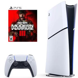 Sony playstation 5 (ps5) slim digital edition + call of duty: modern warfare iii (ps5) psn key europe