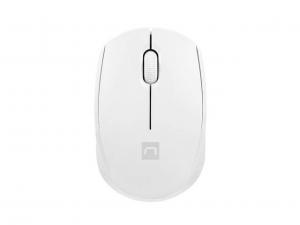 Мишка natec mouse stork wireless 1600dpi optical, white
