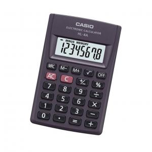 Калкулатор casio hl-4a сив смола (8 x 5 cm)