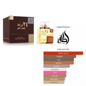 Парфюм lattafa 24 carat pure gold eau de parfum 100ml