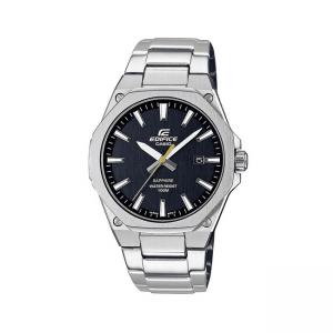 Мъжки часовник casio, edifice, saphire crystal, водоустойчив, каишка от неръждаема стомана, сапфирено стъкло, efr-s108d-1avuef