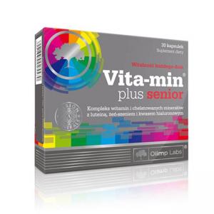 Витамини и минерали plus senior, olimp, 30 caps., 6048