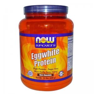 Яйчен протеин 680 грама - eggwhite protein - налични 2 вкуса - now foods, nf2044