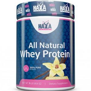 Суроватъчен протеин 100% pure all natural whey protein / vanilla, 0.454 килограма, ванилия