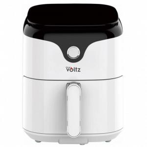 Фритюрник с горещ въздух airfryer oliver voltz ov51980vd, 1400w, 3.5l, дигитален, таймер, 80-200c, бял
