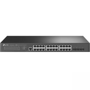 Суич tp-link tl-sg3428x-m2 jetstream 2.5gbase-t l2+, 24-портов, управляван с 4 10ge sfp+ слота, sg3428x-m2_vz