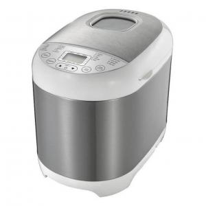 Хлебопекарна crown cbm-6522, 550w, 1l, 19 програми, таймер, lcd дисплей, памет, бял/инокс