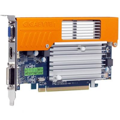 Video card ati radeon r645sc,1gb ddr3, 64 bit, d-sub.hdmi,dvi-d, rev1.0 - ga-vc-r645sc-1gi