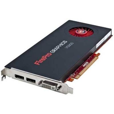 Видео карта amd firepro v5900 2g gddr5 pci-e dual dp / dvi-i (rohs) full
