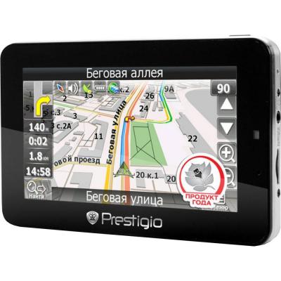 Prestigio gps geovision 5700hd (5,4gb,128mb ram,atlas v) with igo primo - pgps5700eu4smhdng