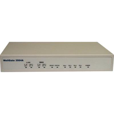 Welltech wellgate 3504a - gateway 4 портов, fxs type за  voip - welgate-3504a